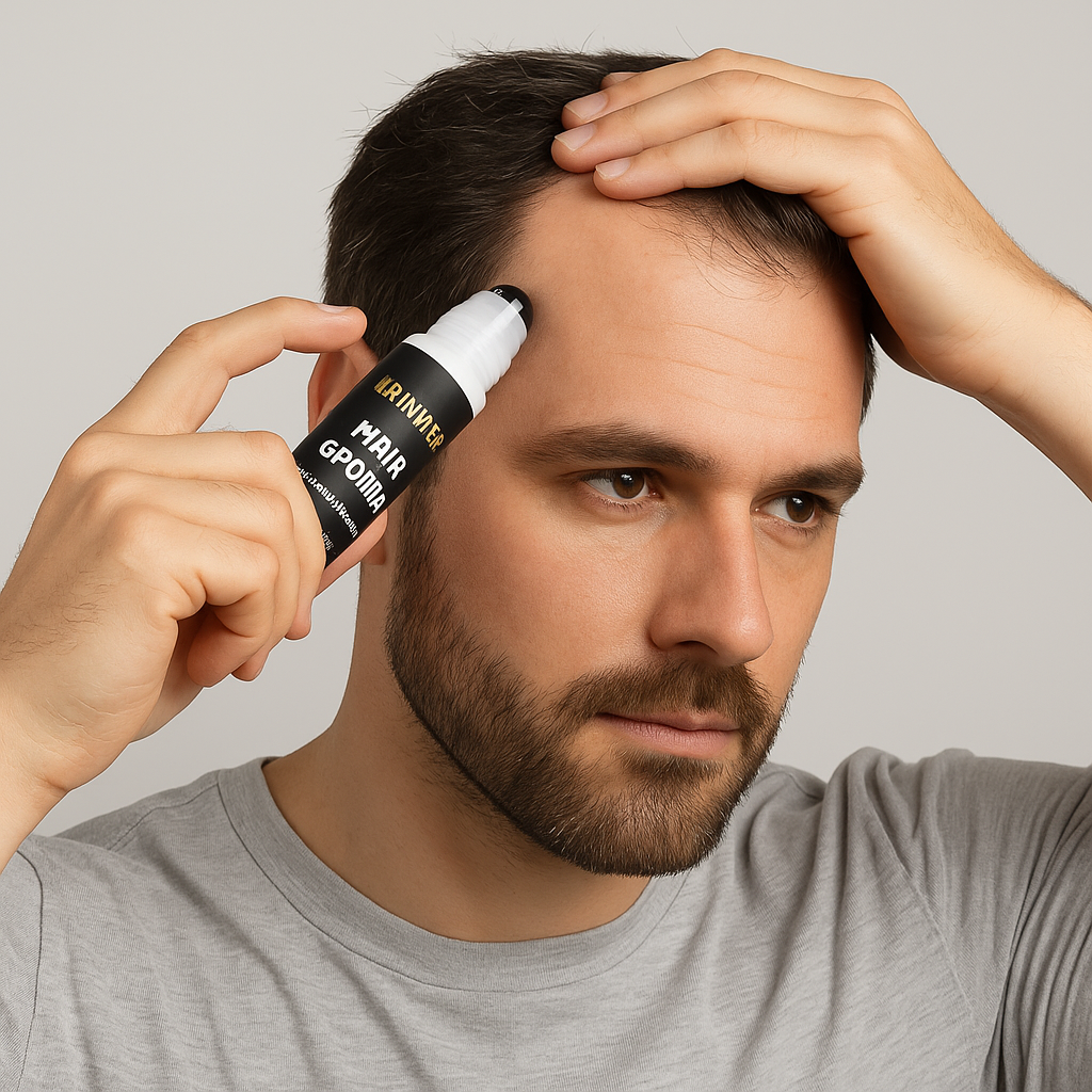 Trimwell Rosemary Hair Growth Serum with Rollerball Applicator