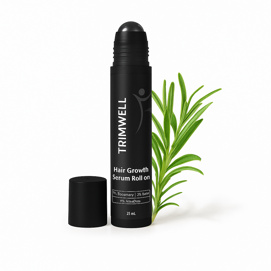 Trimwell Rosemary Hair Growth Serum with Rollerball Applicator