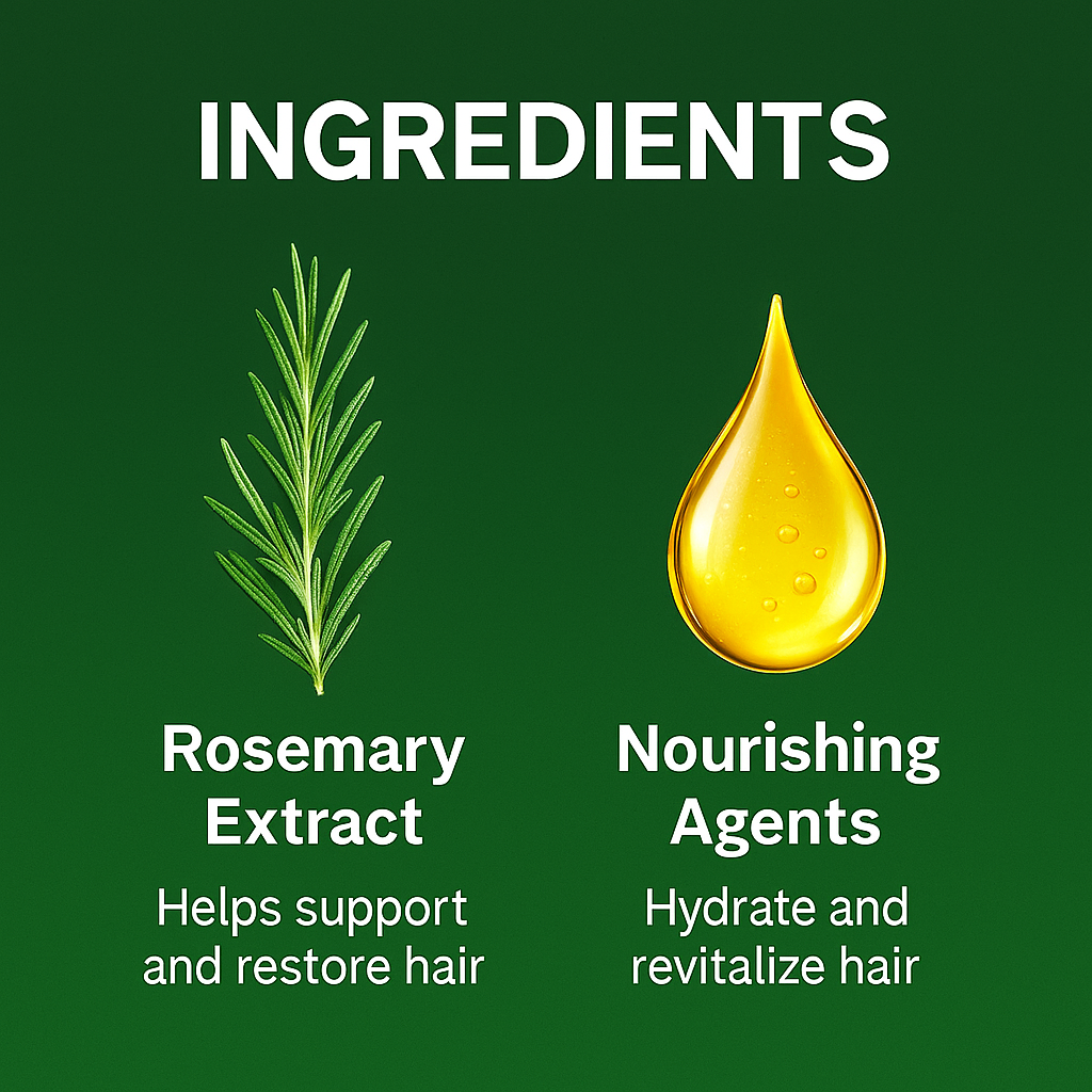 Trimwell Rosemary Hair Growth Shampoo